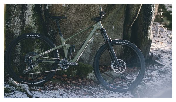VTT Tout-Suspendu Cube Stereo One55 C:62 TM 29 Sram X01 Eagle AXS 12V 29'' Vert Olive 2024