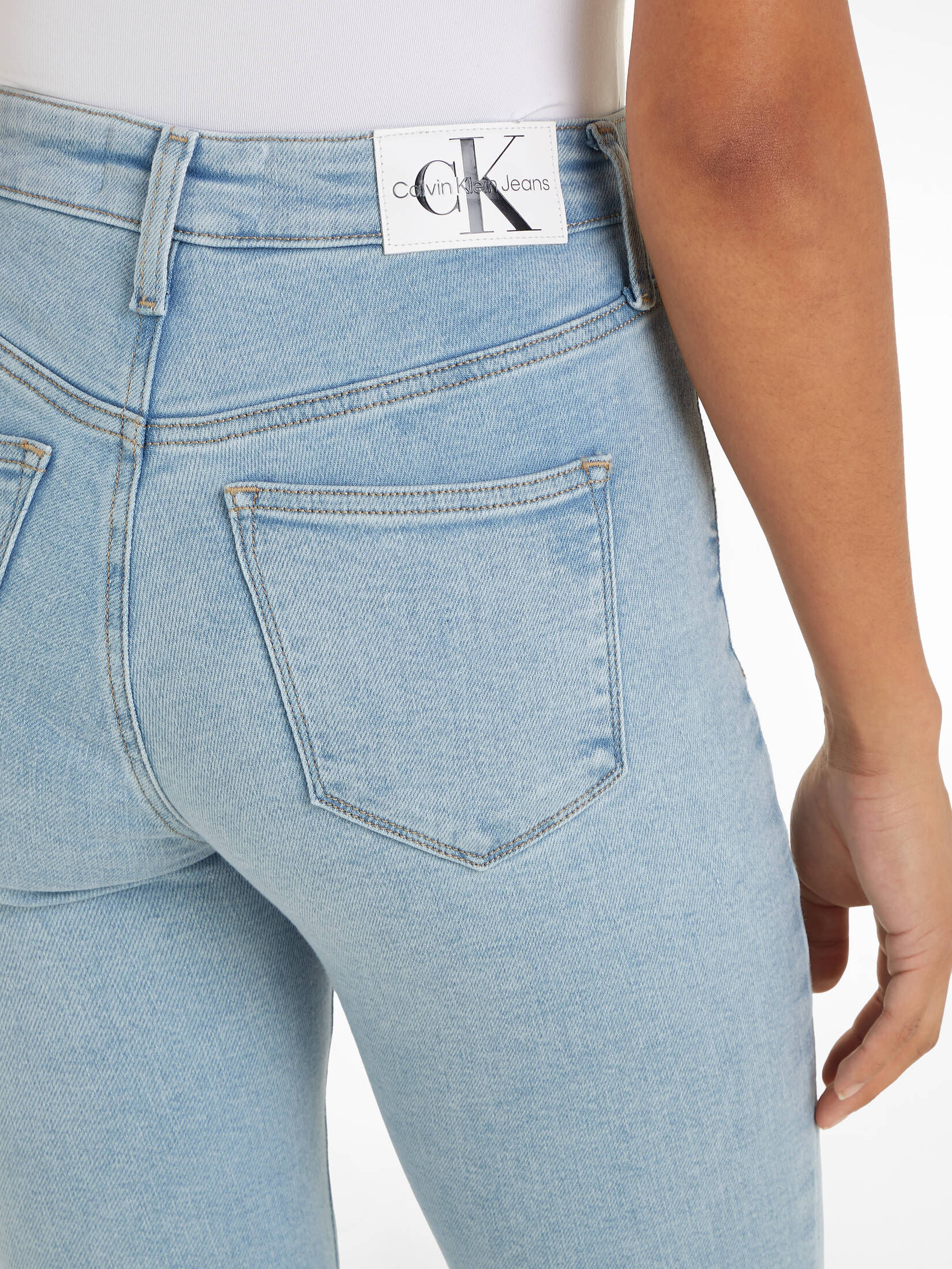 CALVIN KLEIN JEANS| Damen Jeans HIGH RISE SUPER SKINNY ANKLE