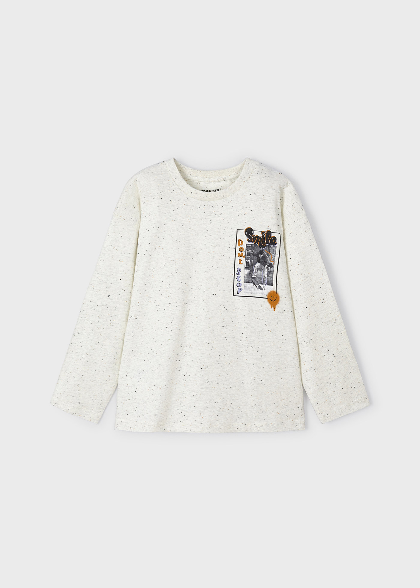 Camiseta de malha Better Cotton Neps para meninos