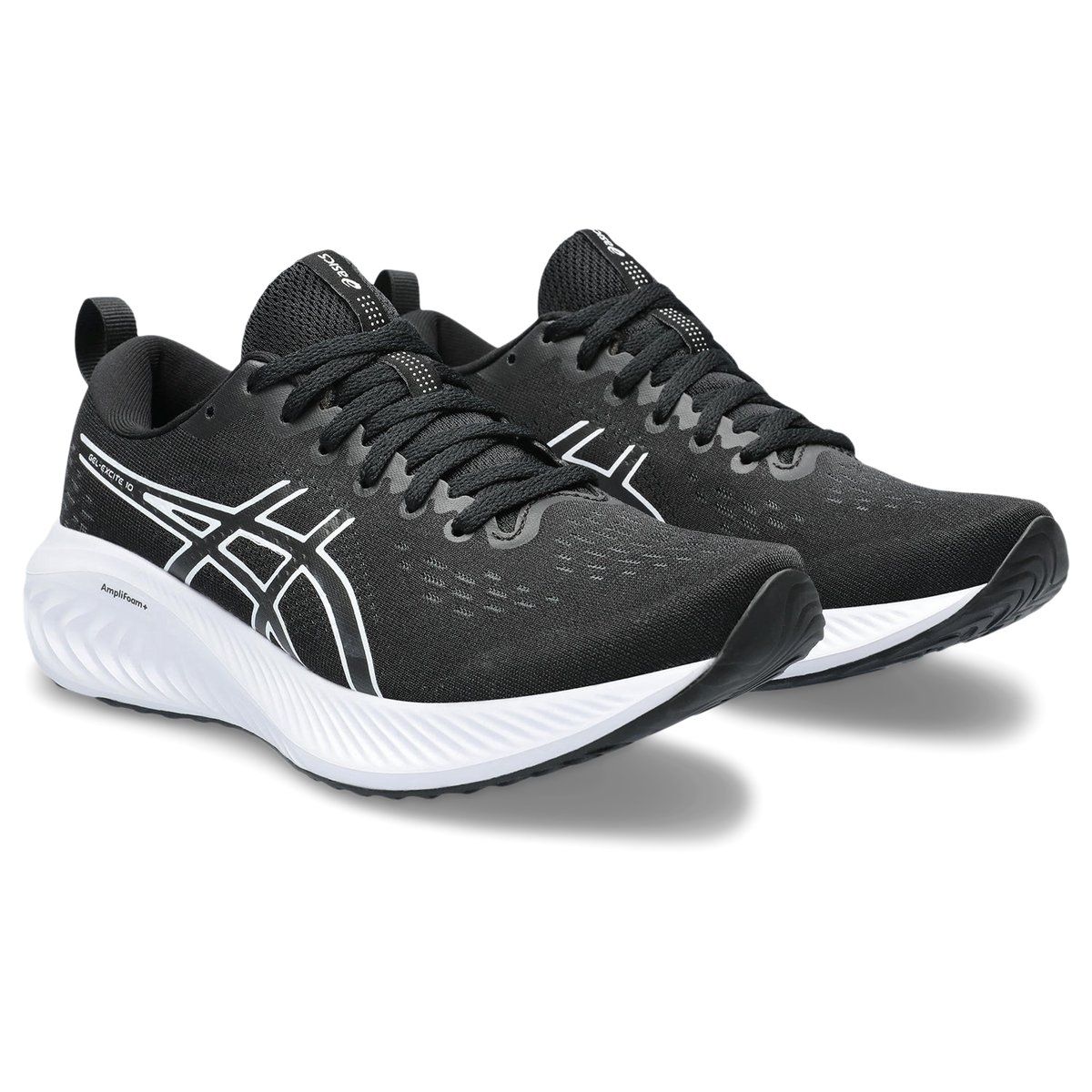 ASICS-Gel_excite10-Talon plat - Noir/Blanc