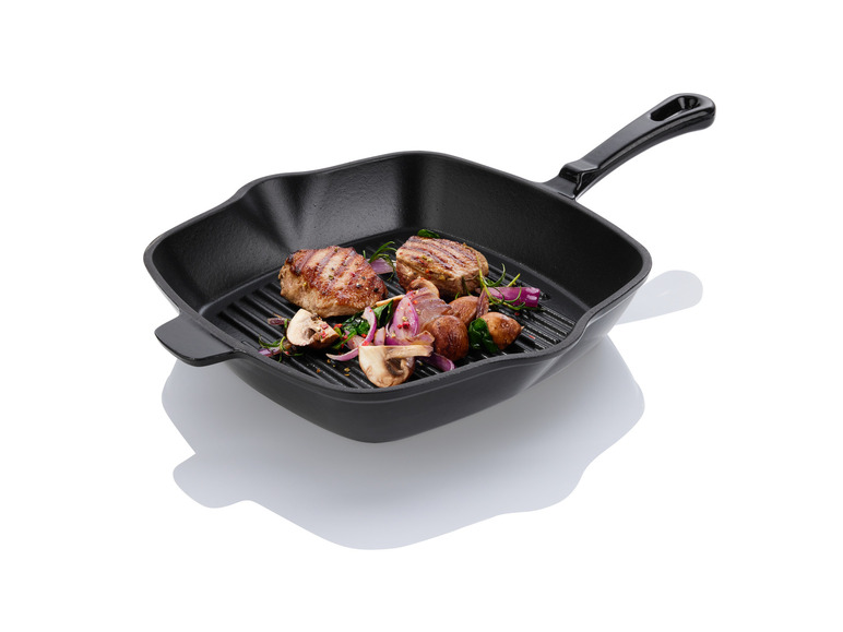 Gietijzeren grillpan 24,5 cm
