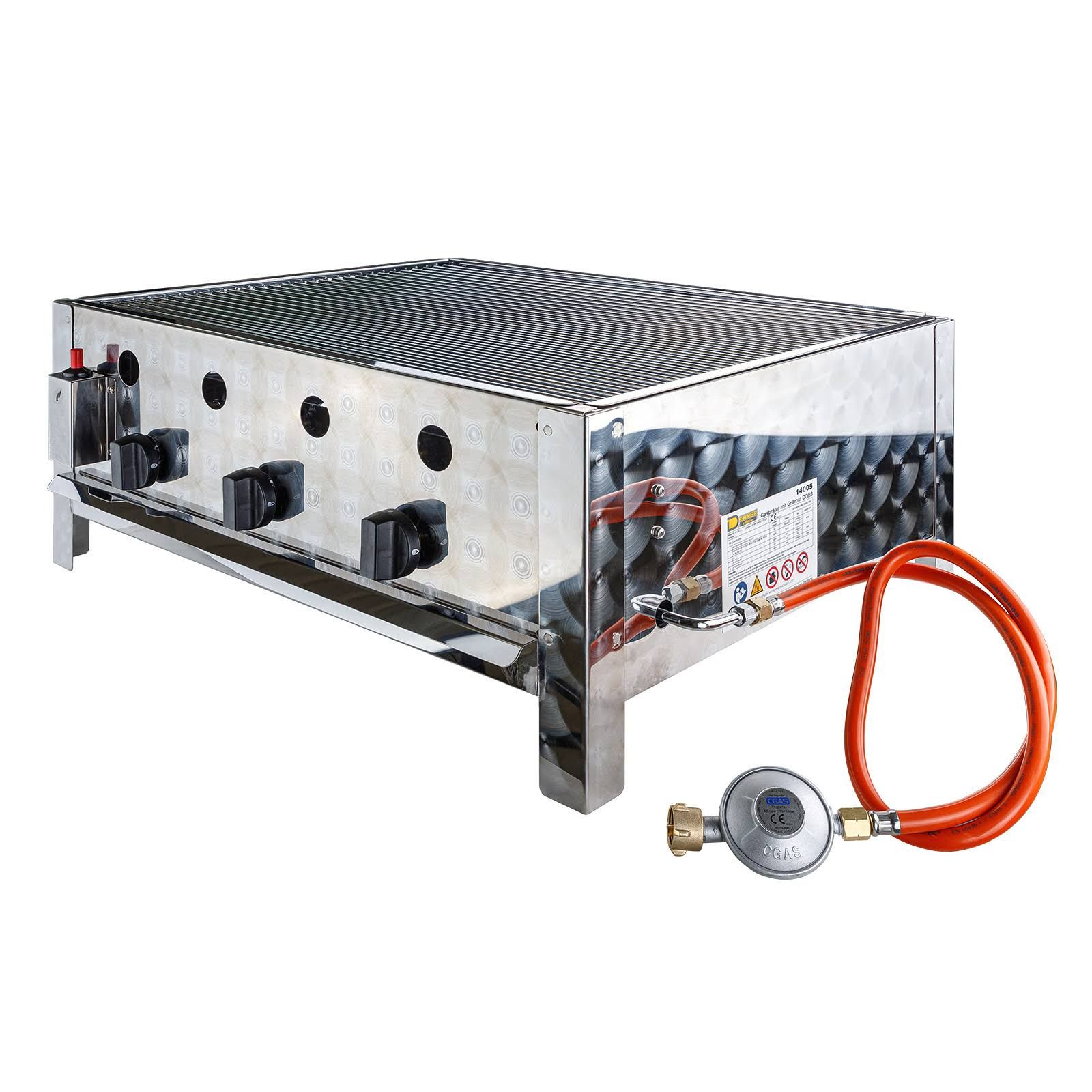 Gasbräter mit Grillrost DGB3