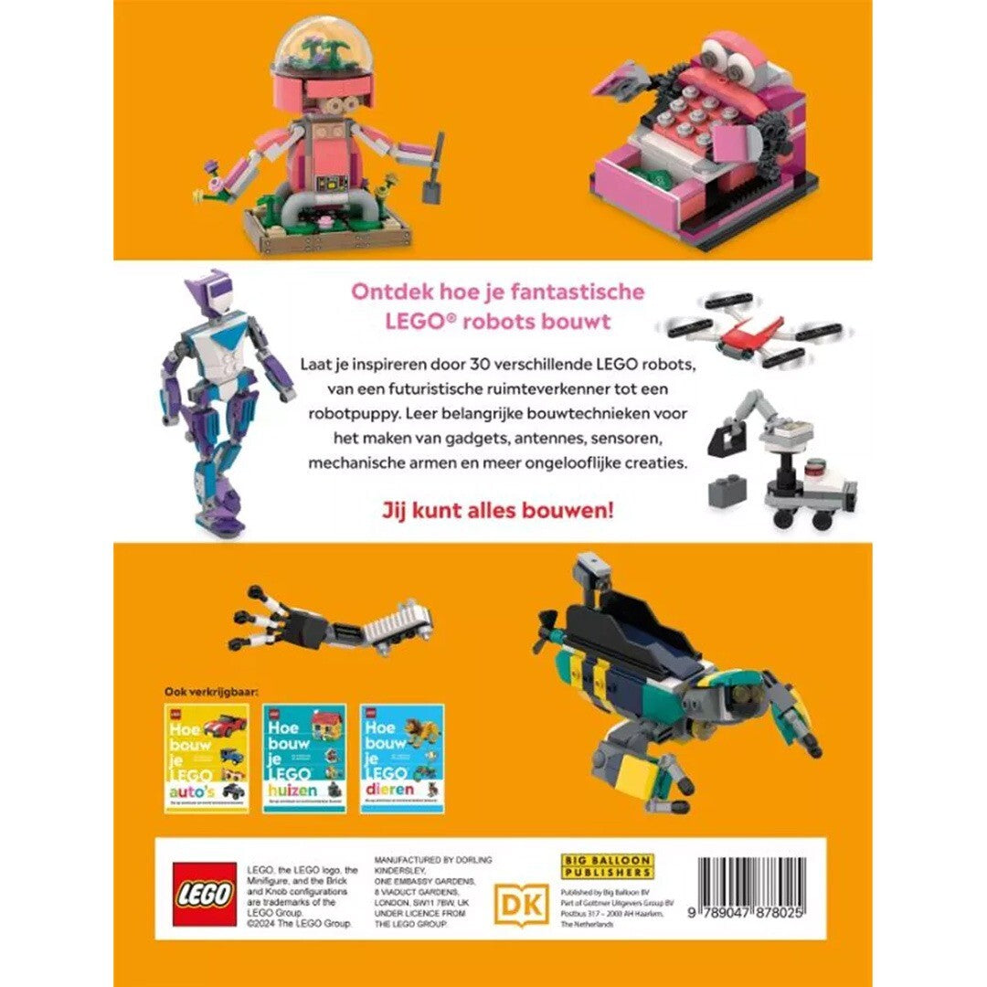 Uitgeverij big balloon hoe bouw je LEGO robots