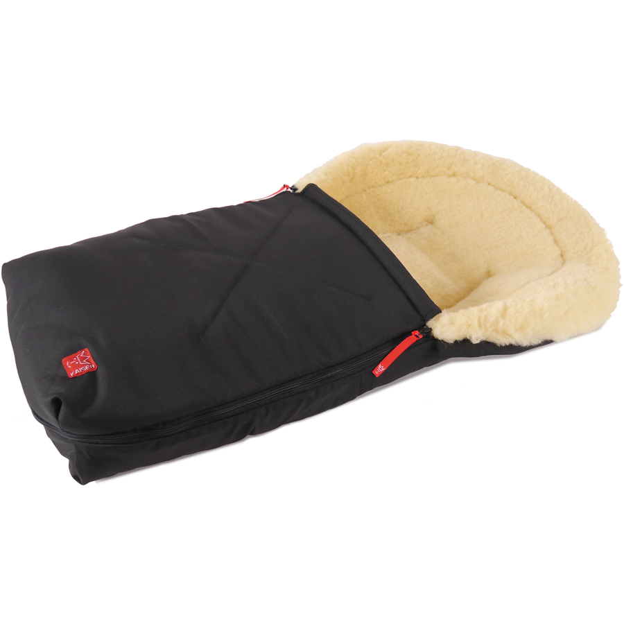 KAISER Winterfußsack Emma schwarz