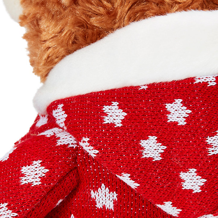 Peluche de Noël conteur des histoires ourson