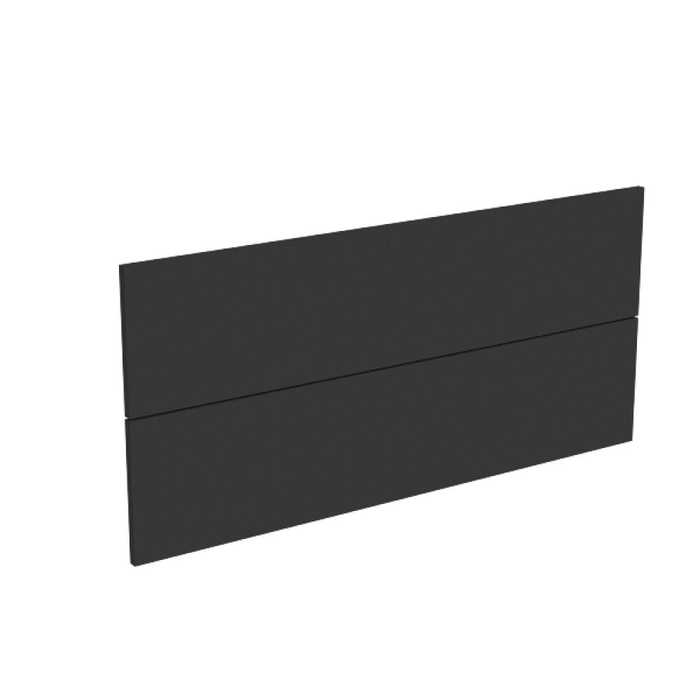 SKUFFEFRONT CAMARGUE SKÄRGÅRD SLETT SVART 120CM