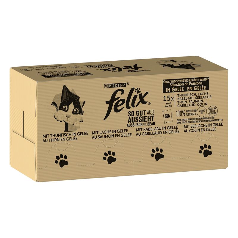Jumbopack Felix Tendres Effilés 120 x 85 g