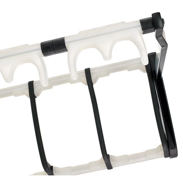 K&M 17515 Guardian Translucent 5-fach Gitarrenständer
