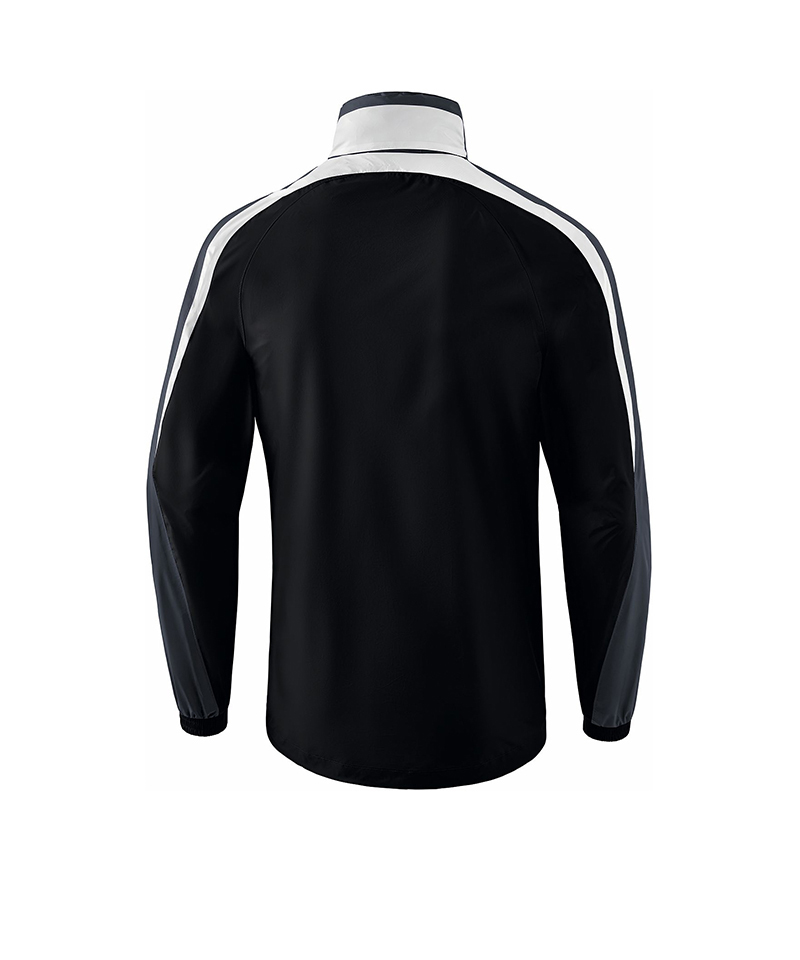 Erima Liga 2.0 Regenjacke Kids Schwarz Weiss Grau