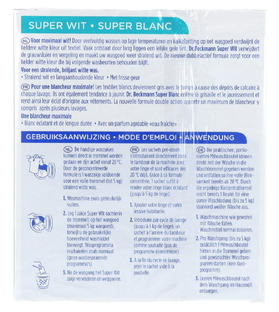 Dr Beckmann Super Wit 160GR