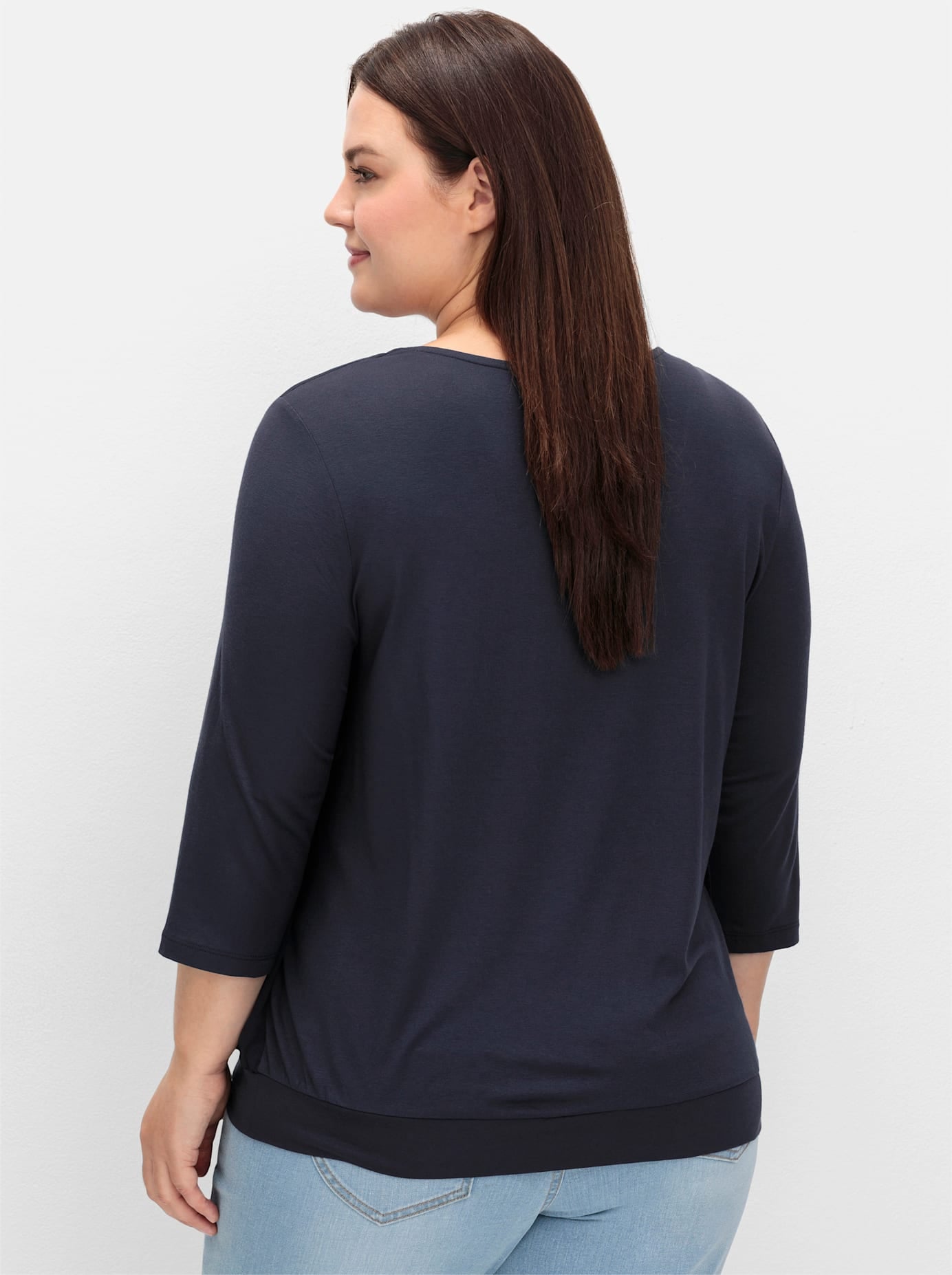 Sheego Blusenshirt »Blusenshirt«, 1 Stk.
