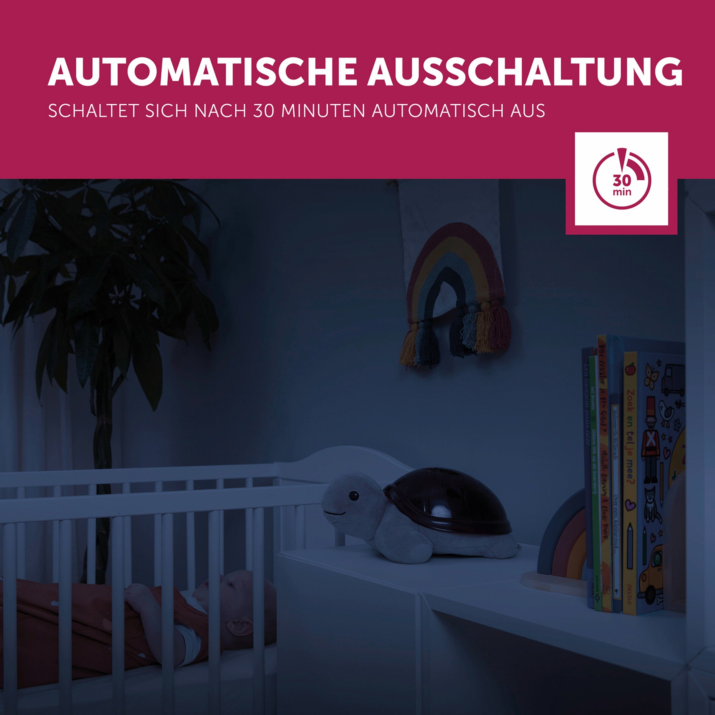 Zazu Nachtlicht Tim mit Sonnenuntergangsprojektor