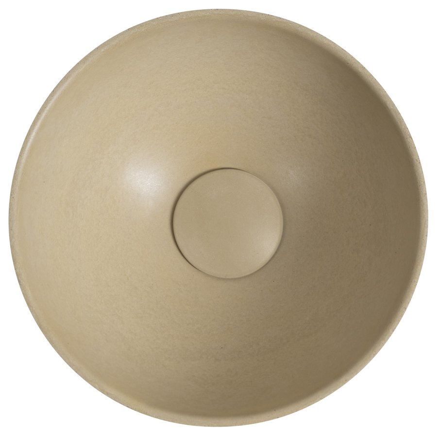 Sapho Minor toilet waskom beton 26cm geel