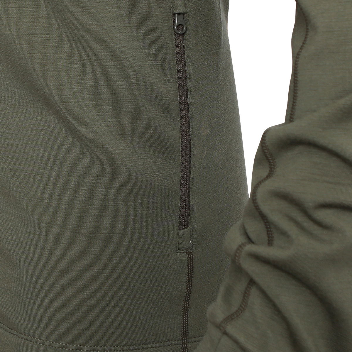 Asivik Adventure Mid Wool fleece, dame (Khaki)