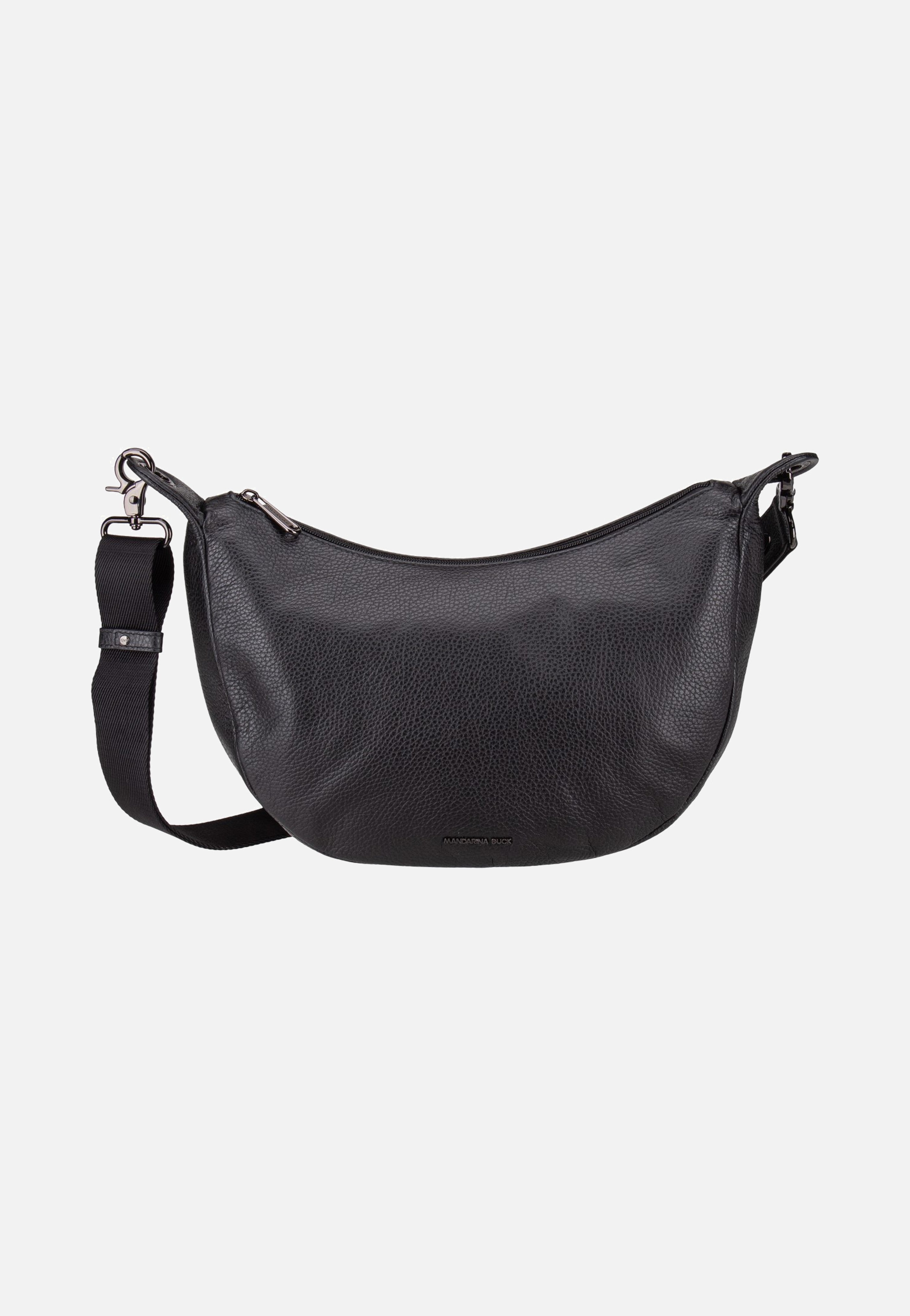 Mellow Leather Hobo FZT03 Nero - Hobo Bag