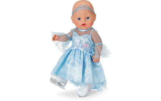 Baby Born Puppenkleidung »Eisprinzessin Set 43 cm« Passende Schlittschuhe und ein Diadem sind ebenfalls enthalten