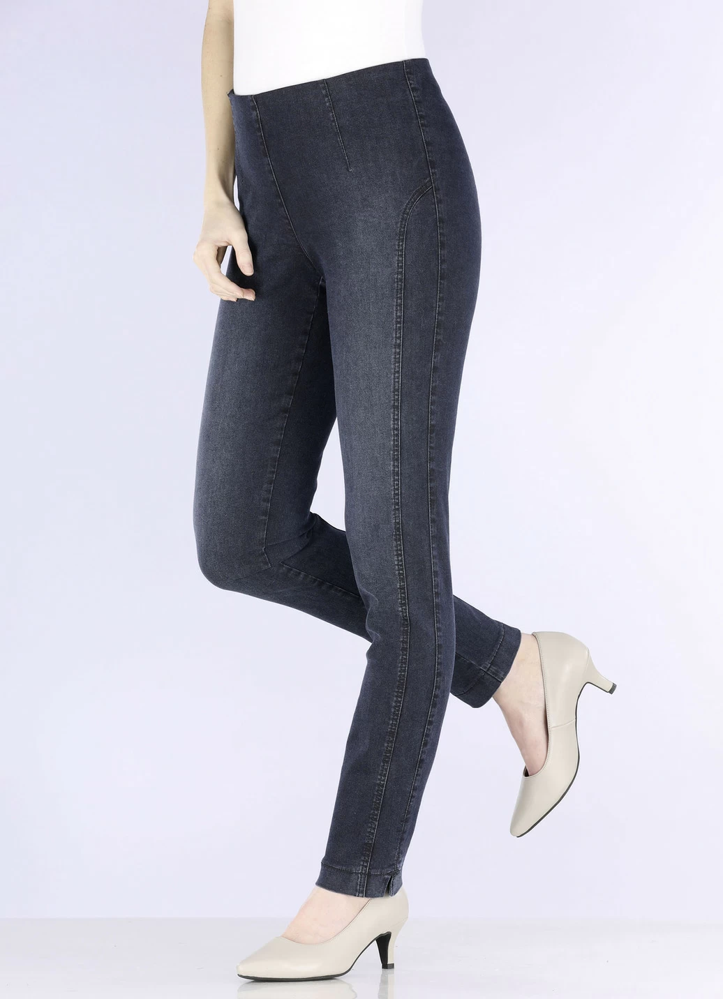 Jeans in Schlupfform