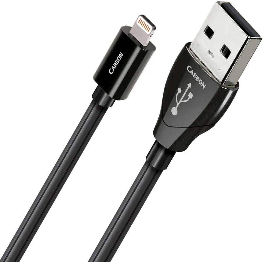 Audioquest Carbon USB A vers Lightning (1,5 m) Câbles USB