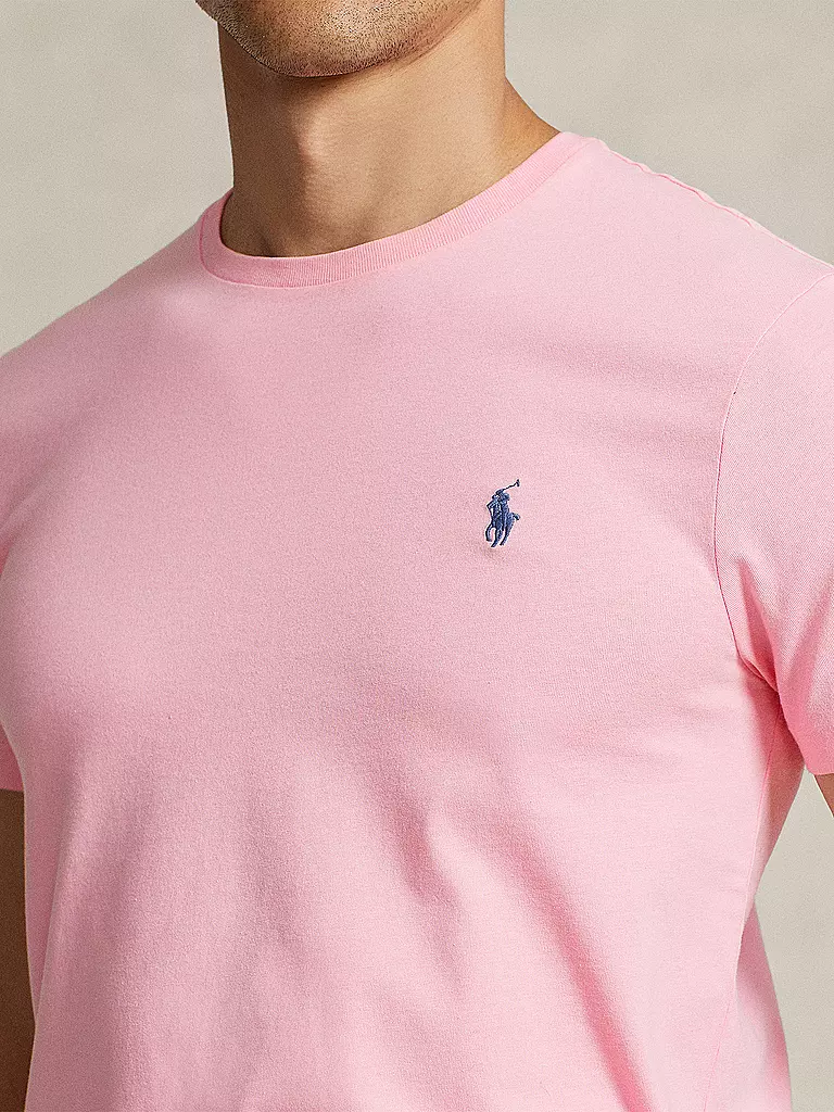POLO RALPH LAUREN T-Shirt Custom Slim Fit rosa