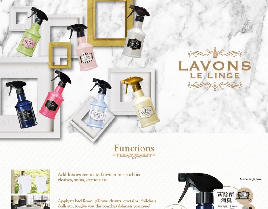 NatureLab - LAVONS Stoffenverfrisser
