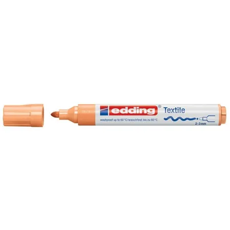 edding 4500 Textilmarker, 2-3mm, hellorange