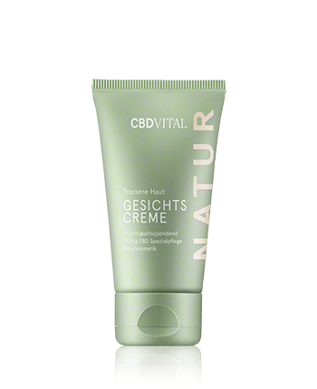 CBD VITAL Biokosmetik Gesichtscreme Trockene Haut 50ml