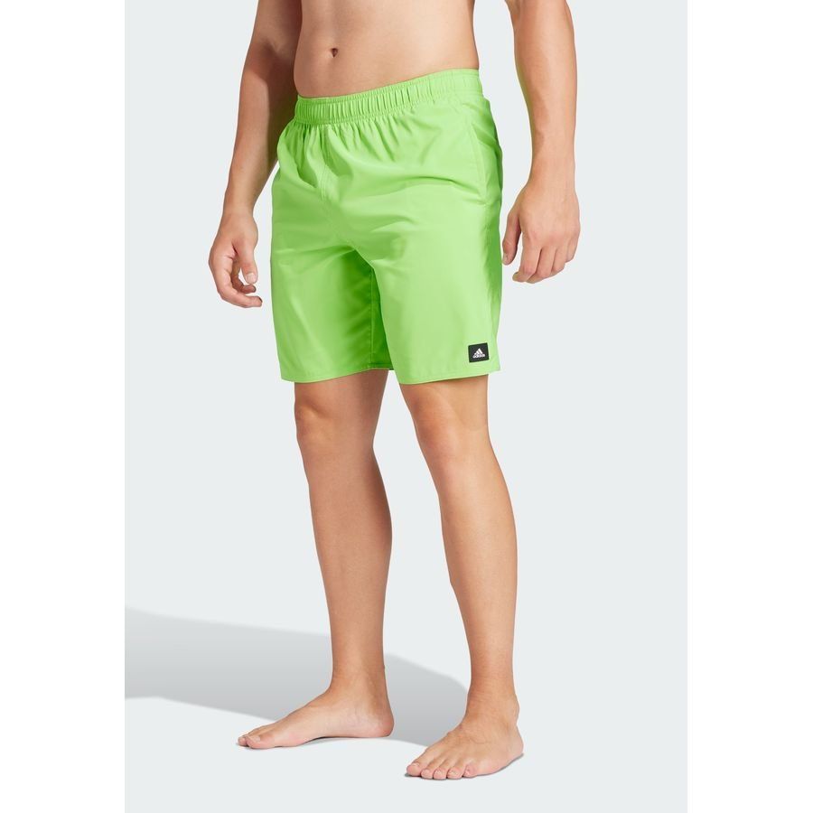 Adidas Short de bain uni de longueur classique CLX