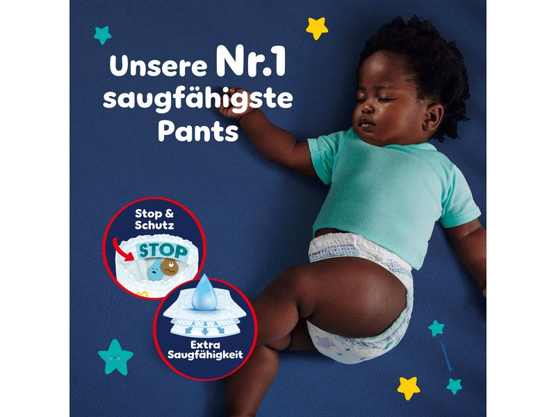 Pampers Nachtwindeln Baby Dry Night Pants Grösse 6 Monatsbox 15  kg, 138 Stück