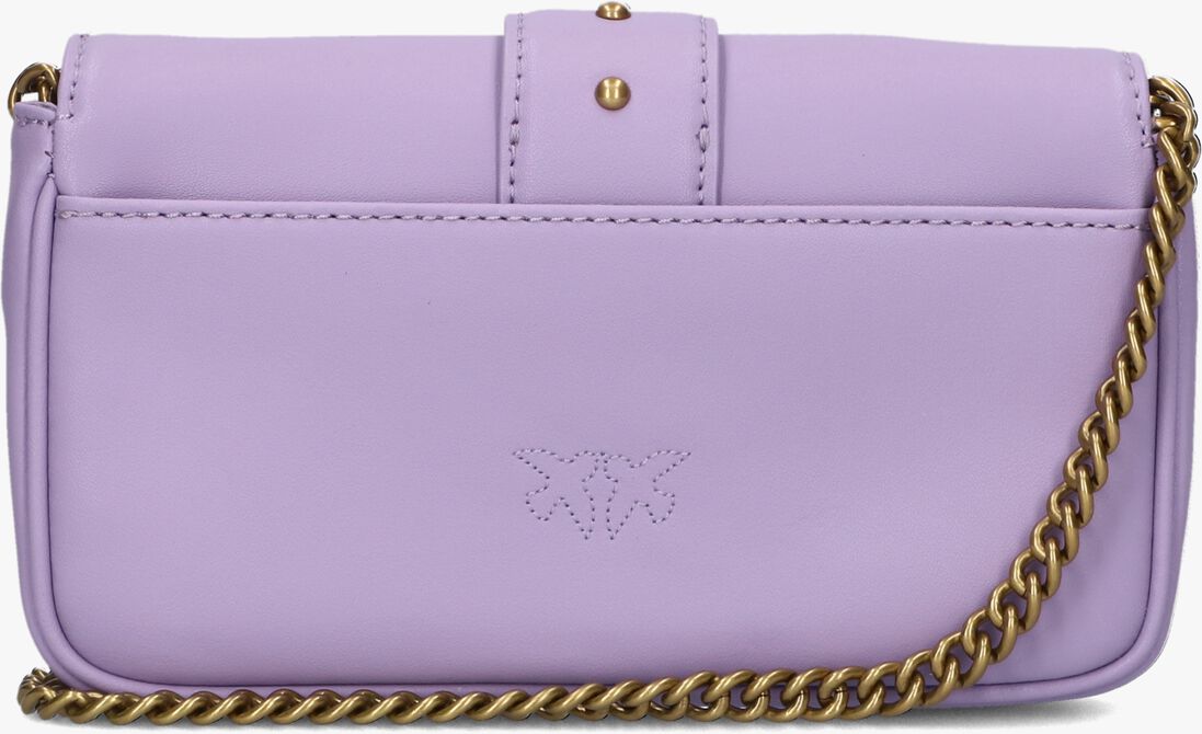 PINKO paarse pinko schoudertas love one pocket