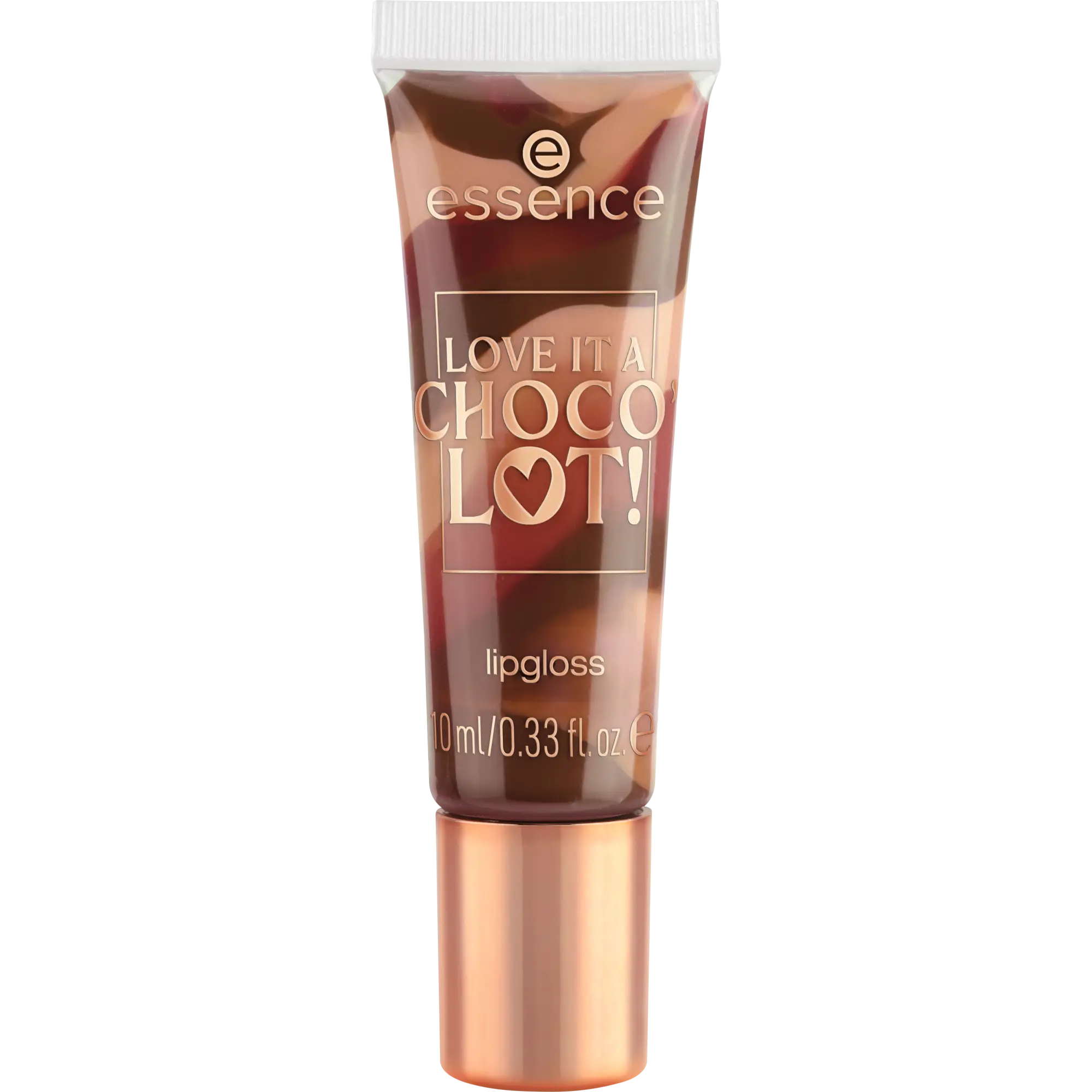 Love It A Choco' Lot! Lipgloss 01 Melted Bliss, Chocolate Kiss.