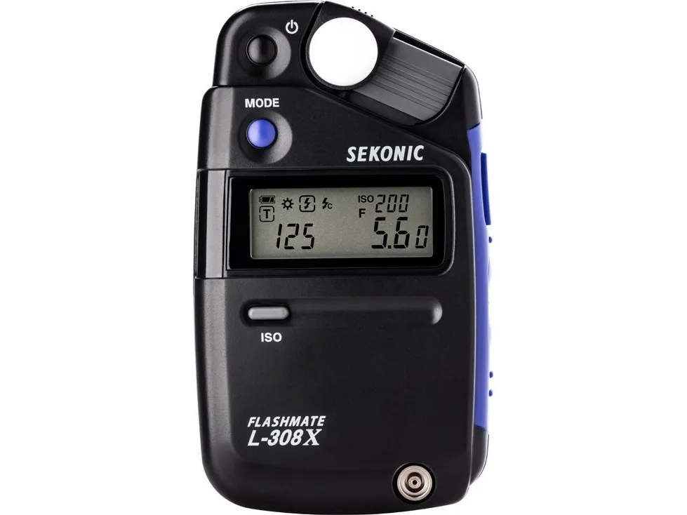 Sekonic L-308X, 63 mm, 20 mm, 110 mm, 80 g, Alkaline, AA