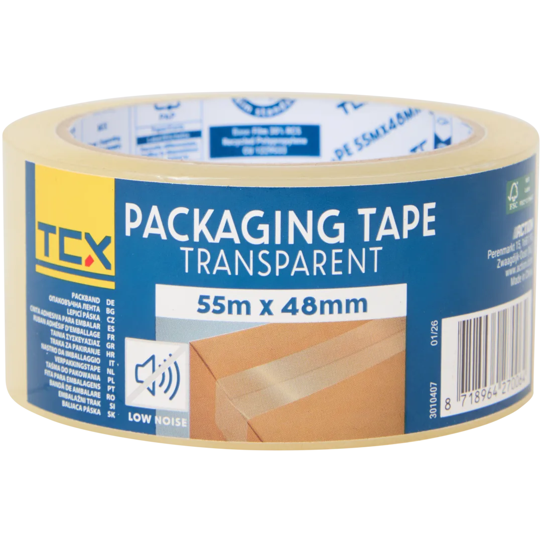 TCX verpakkingstape 55 m x 48 mm