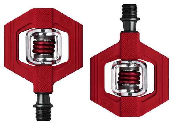 Paire de Pédales CRANKBROTHERS CANDY 1 Rouge