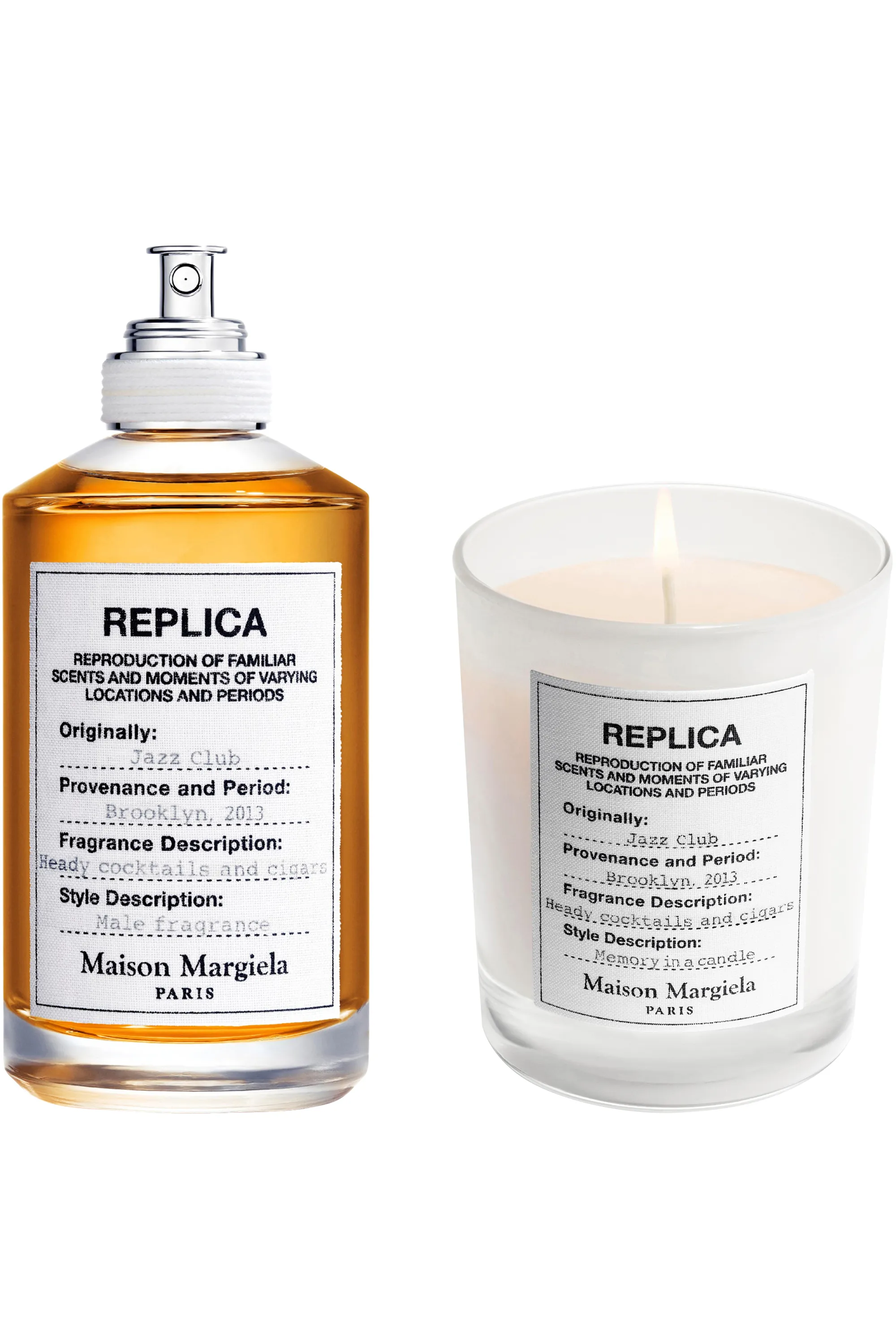 Maison Margiela REPLICA Jazz Club Eau De Toilette Boisé frais-10 ml