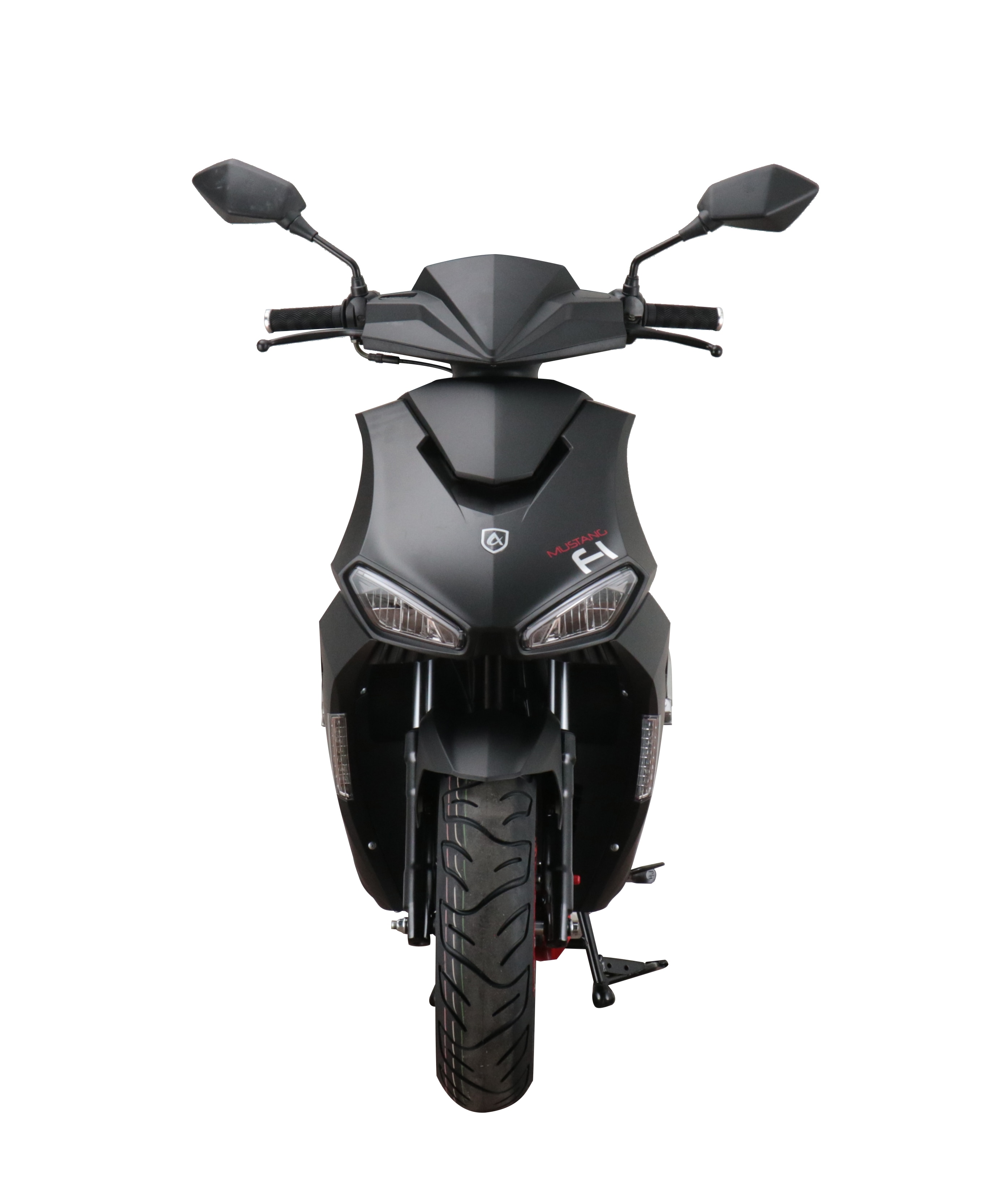 Alpha Motors Motorroller Mustang FI 50 ccm 45 kmh EURO 5 mattschwarz