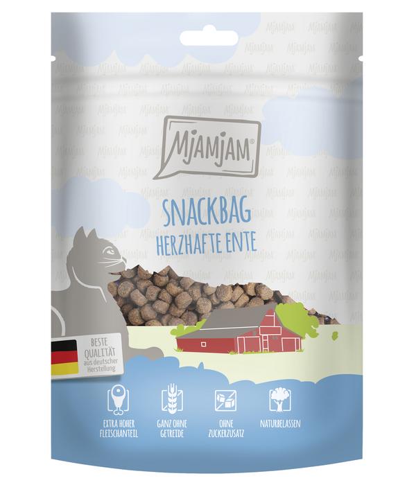 MjAMjAM® Katzensnack Snackbag herzhafte Ente,