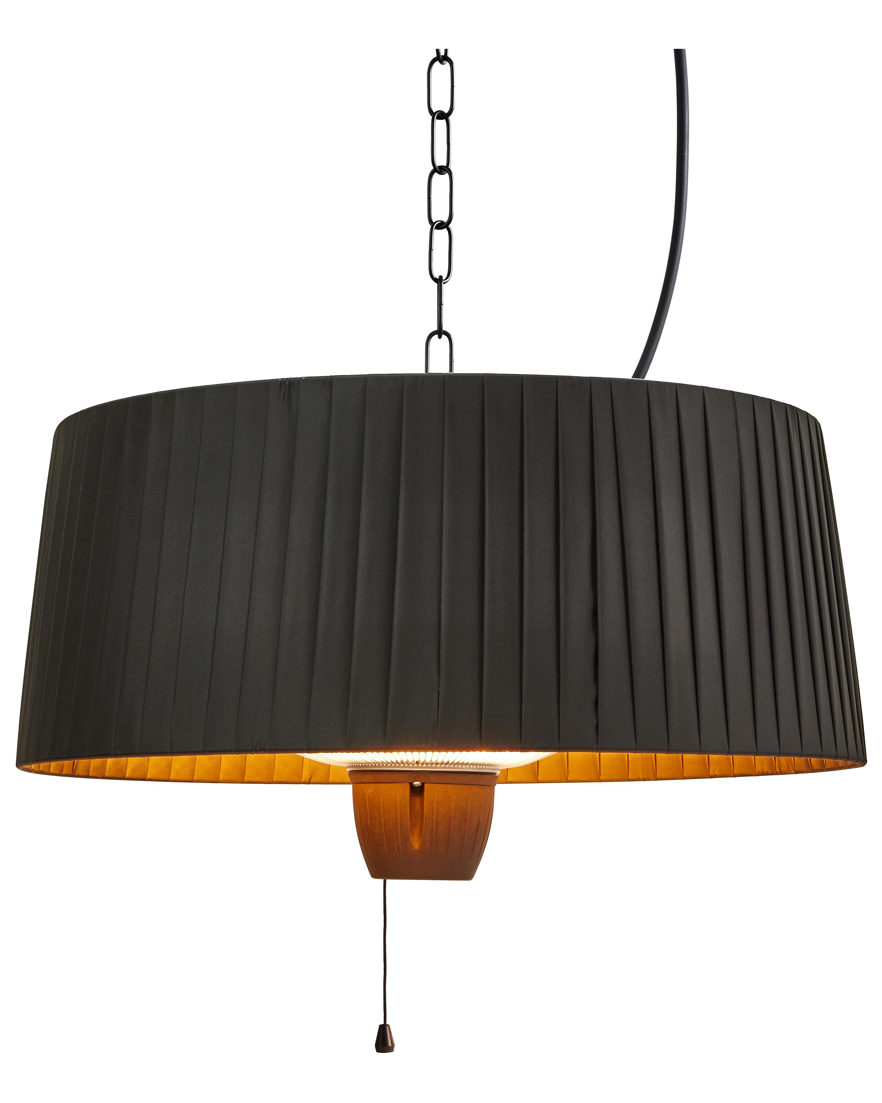 Hangende infrarood terrasverwarming ASCEA 1500 W Zwart