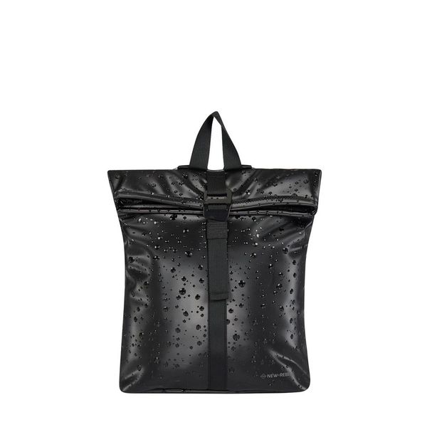 New Rebels Droplets Los Angeles Rolltop Backpack Mini Black
