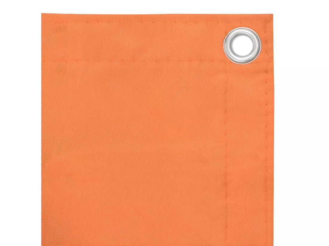 Écran de balcon Orange 75x500 cm Tissu Oxford