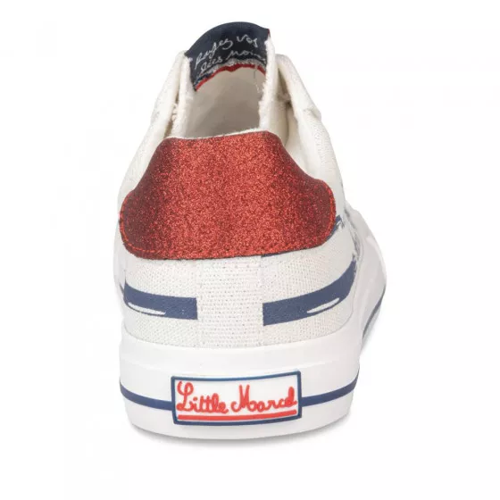 Baskets BLANC LITTLE MARCEL