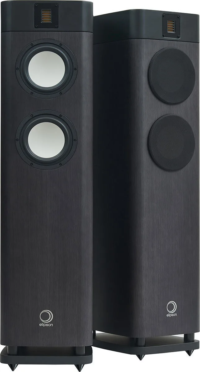 Legacy 3220 Chêne anthracite (la paire) Enceintes colonne