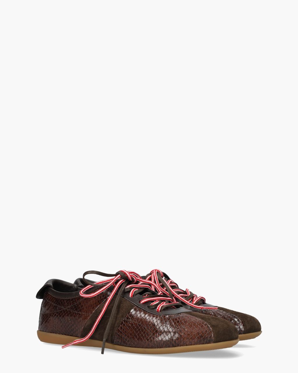 Halmanera 103 Donkerbruin Damessneakers