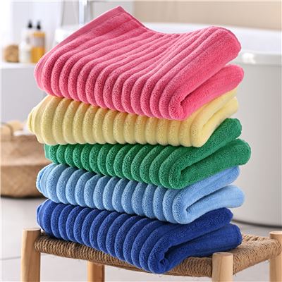 Linge de toilette effet côtelé - 500 g/m2