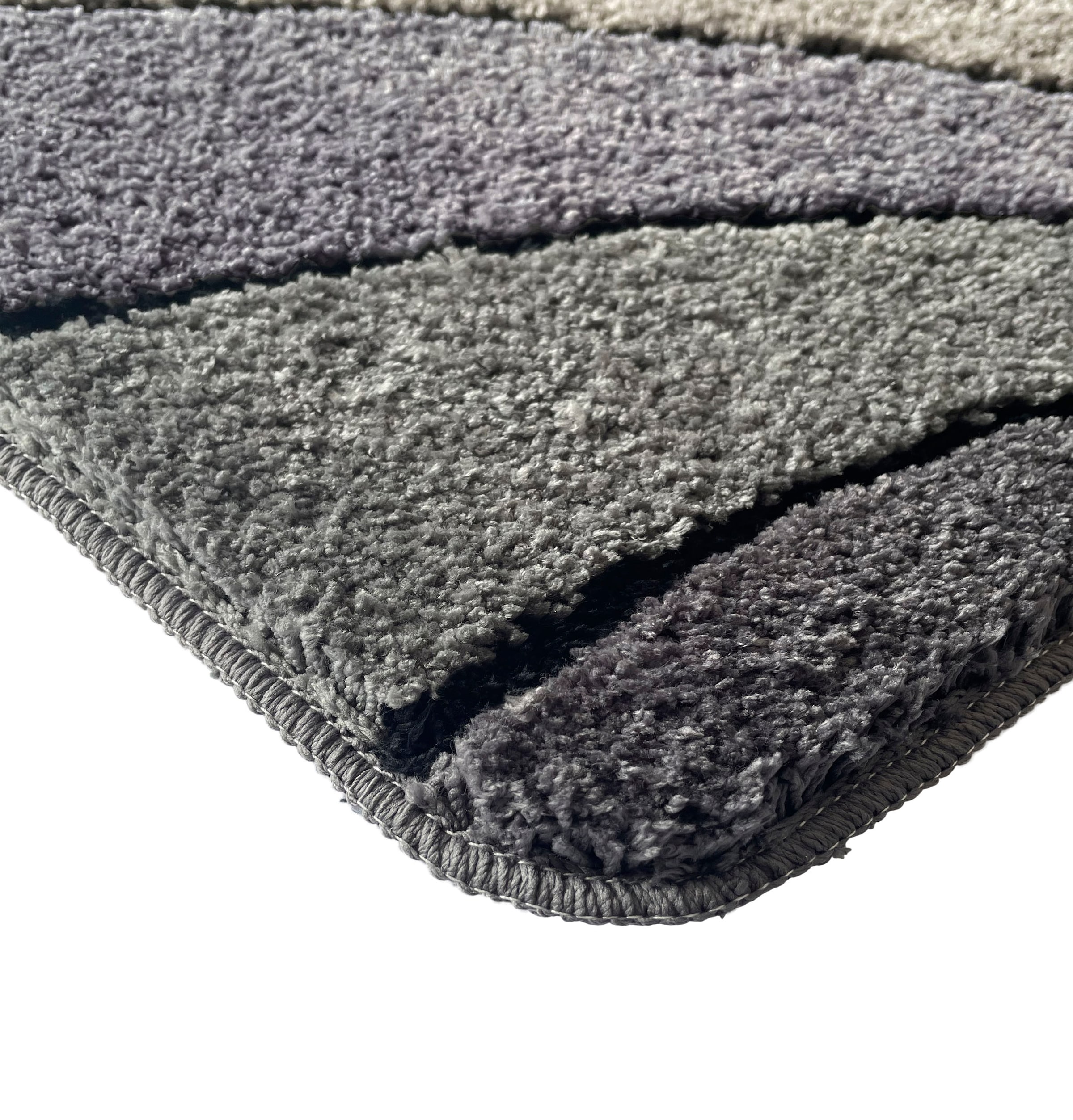 my home Badematte »Josie, Badvorleger, Badezimmer Teppich« Höhe 20 mm rutschhemmend beschichtet fussbodenheizungsgeeignet | schnell trocknend | strapazierfähig Badteppich, Badematten, rechteckig, rund & als 3-tlg. Set erhältlich