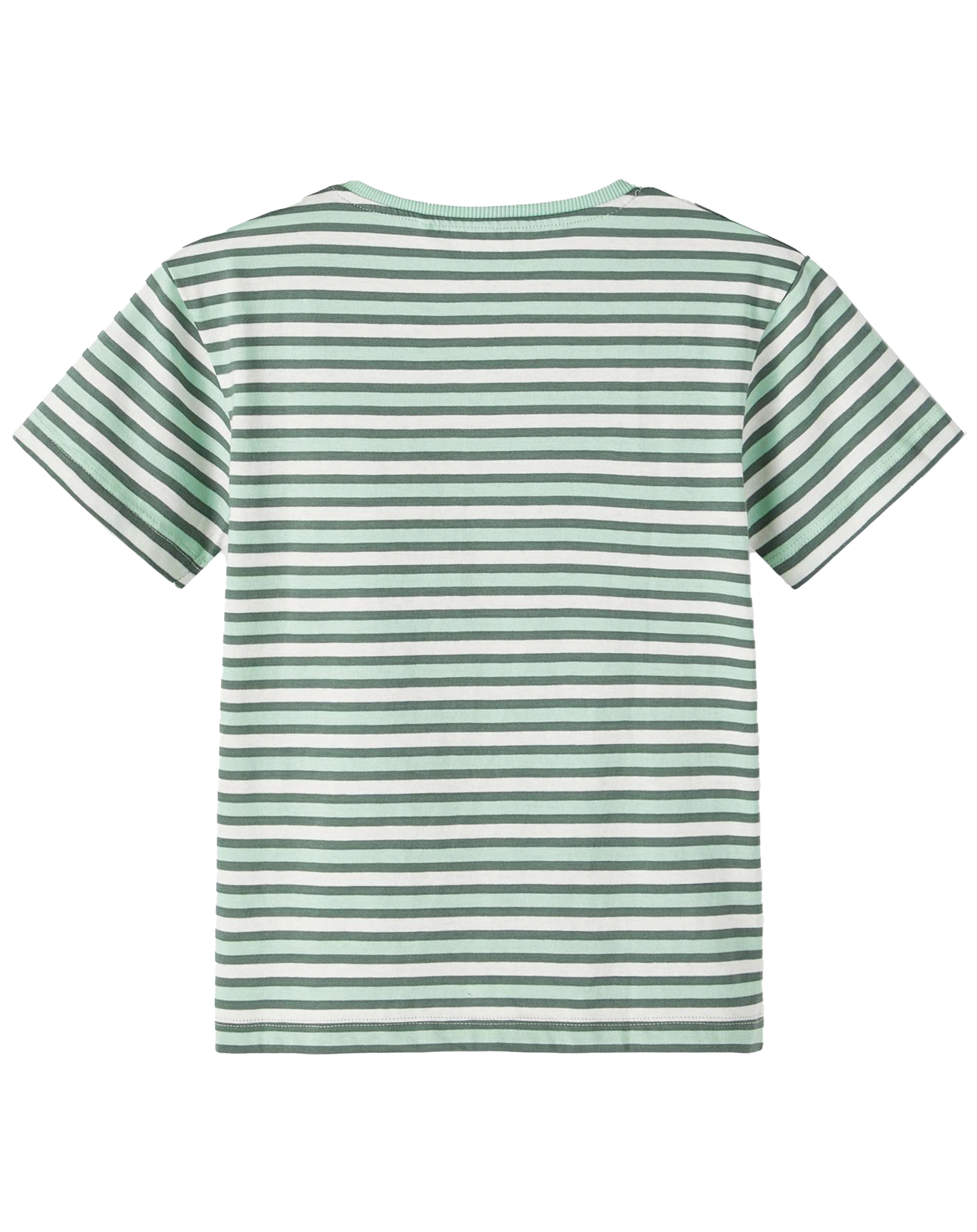 T-Shirt NKMDIK gestreift in hemlock