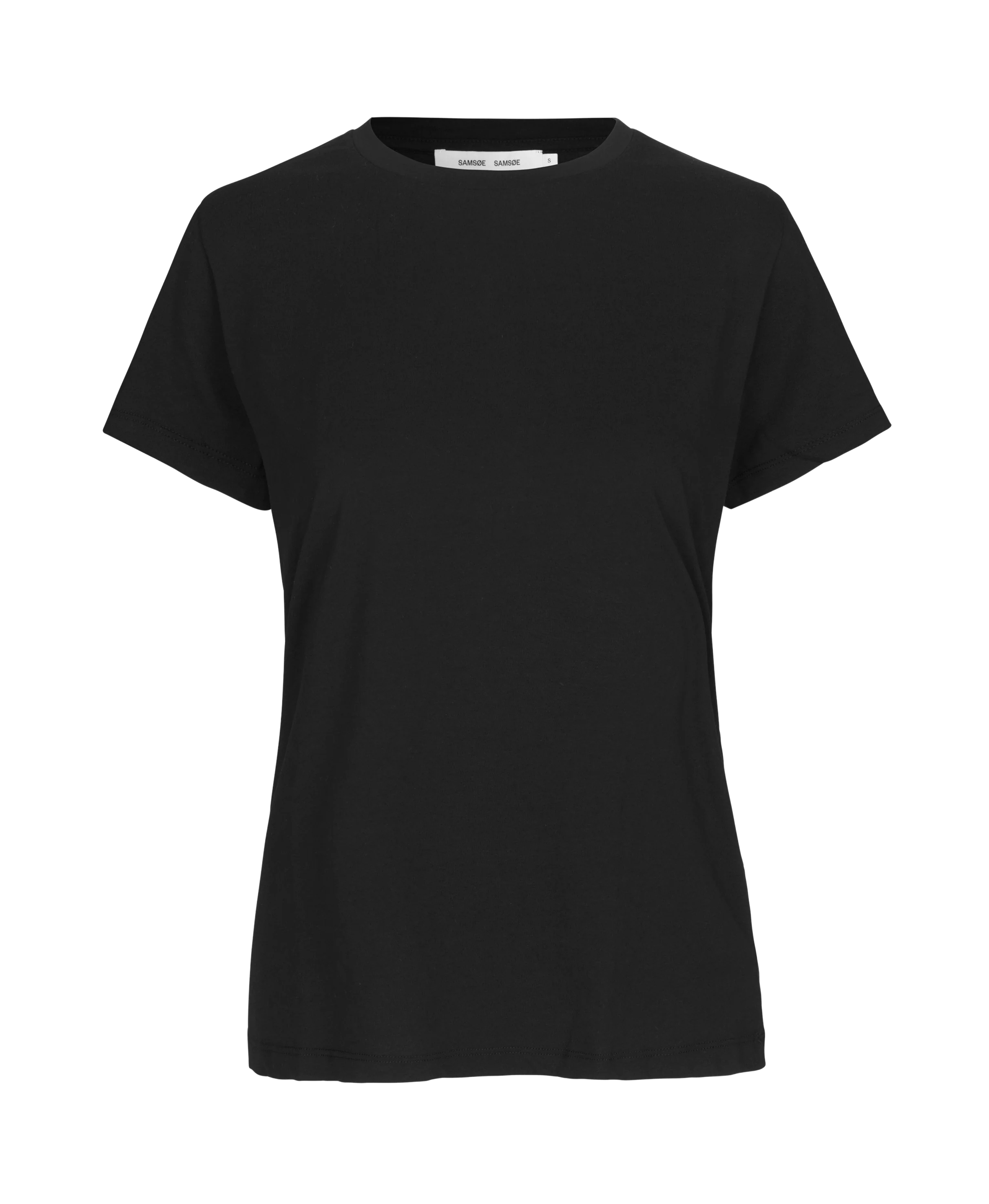 Samsøe Samsøe  Solly Solid t-shirt - sort