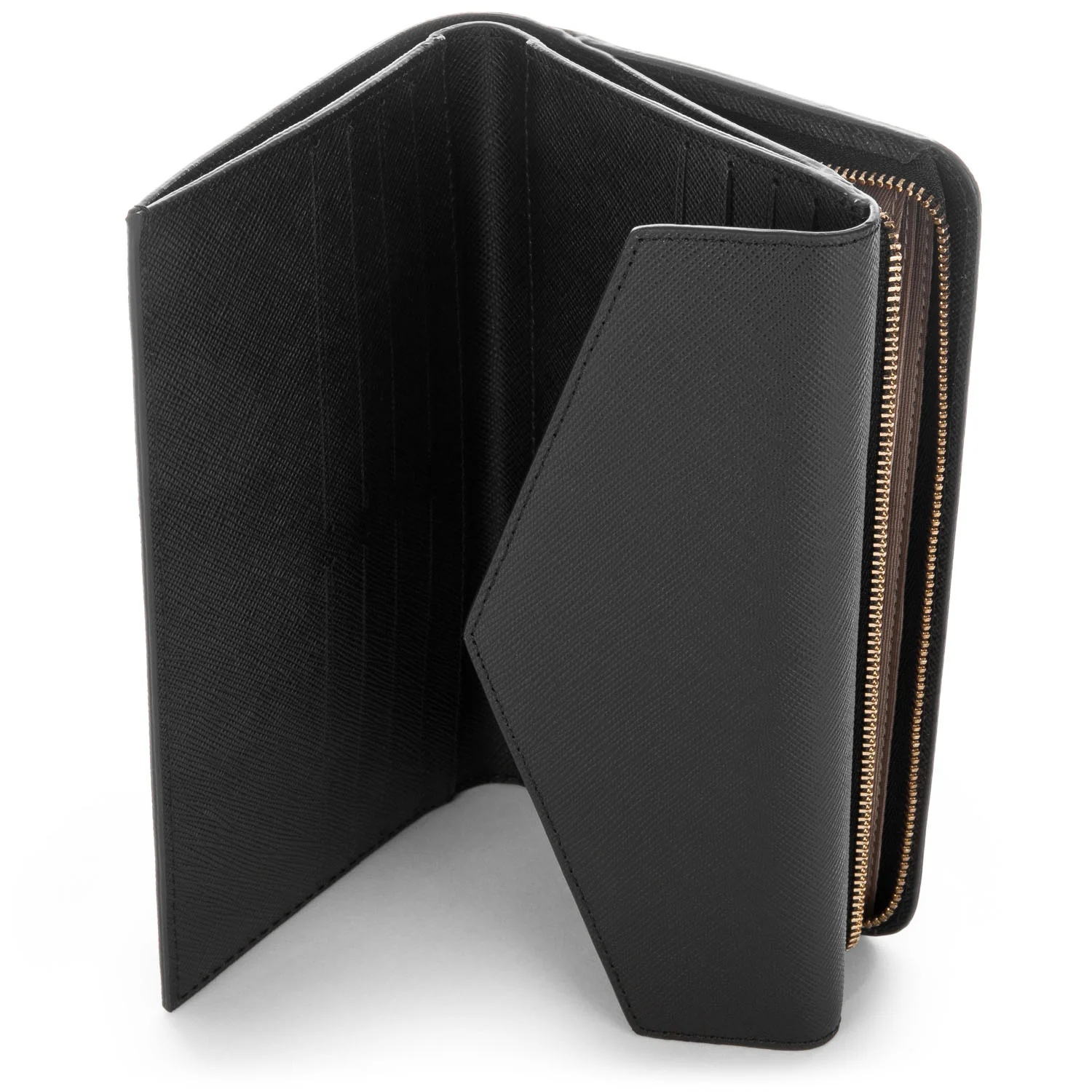 Saffiano Signature-Compagnon dos à dos