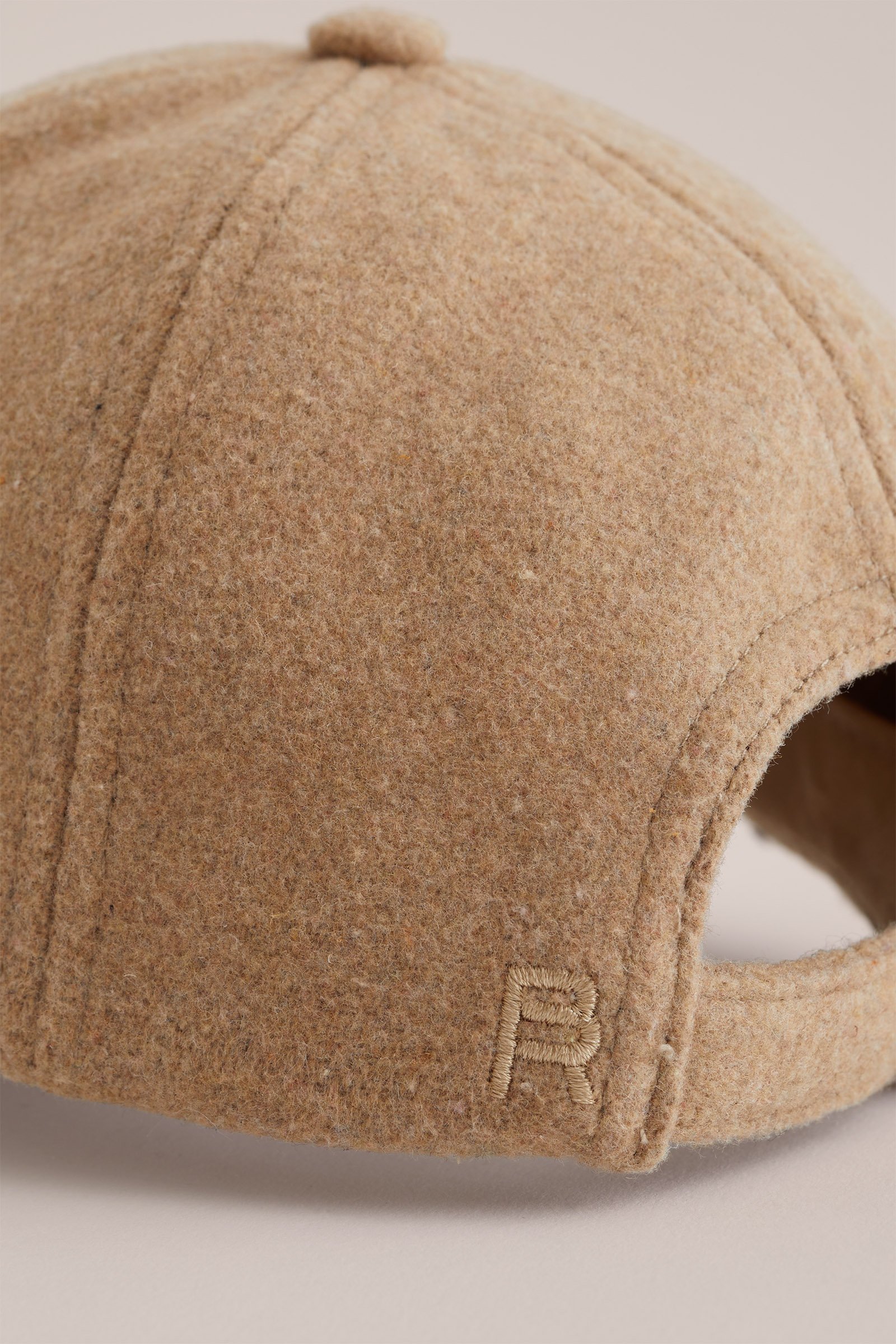 Unisex pet met wollenlook Blue Ridge Beige