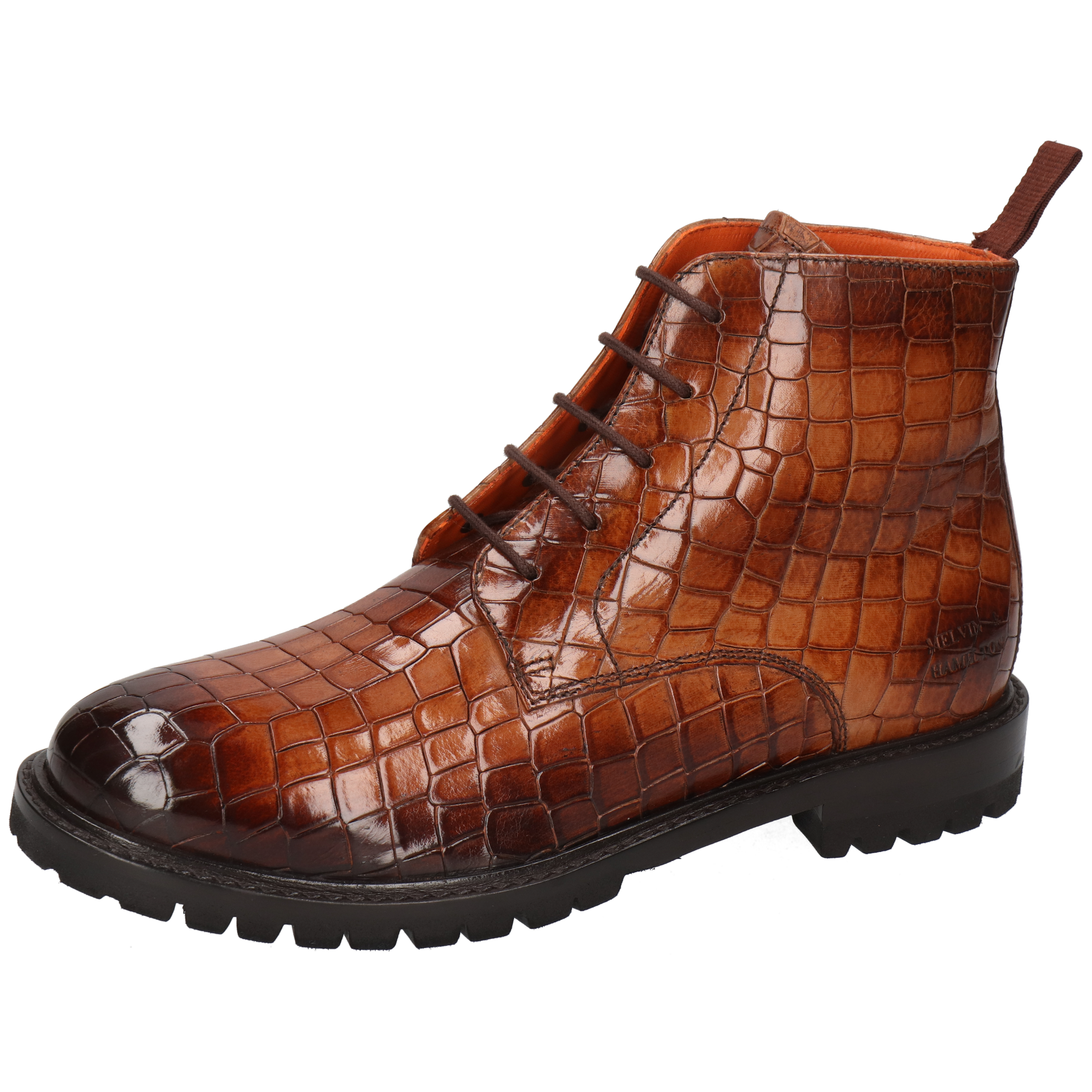 REGINE 7 - Bottines à talon plat | Marron