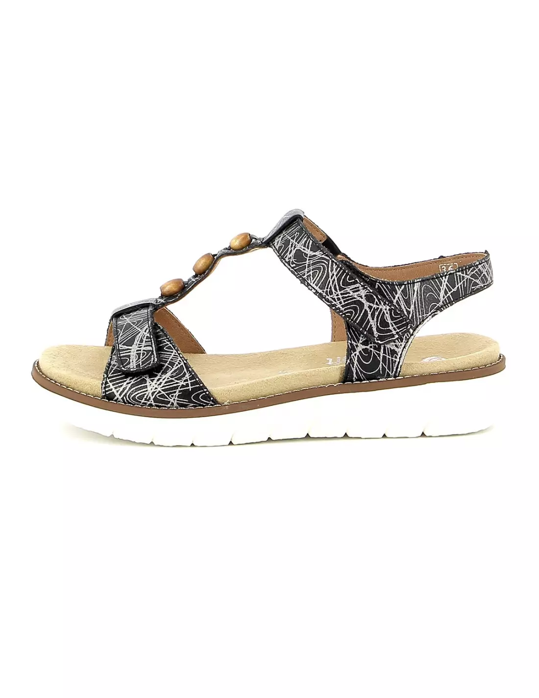 REMONTE D2062-01 - Sandales & nu-pieds Nero